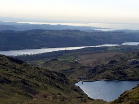 Levers Water, Coniston and Morecambe Bay