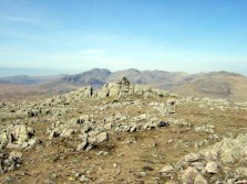 Scafell Pikes from Grey Friar