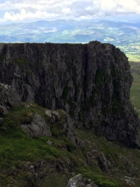 Cliffs at Mynydd Moel